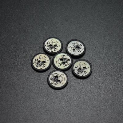 Bulk Shell Buttons custom  laser engraving natural akoyo garment jewelry button