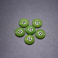 Customized logo polo-shaped four holes Shirt Button natural corozo buttons
